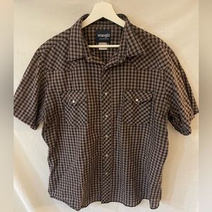 Wrangler Western Shirts with Pearl‎ Snaps XL